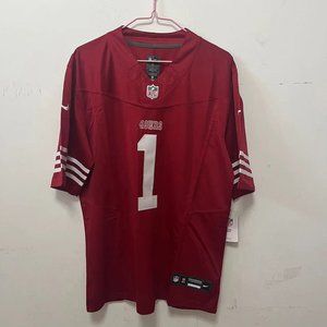 NFL San Francisco 49ers #1 Red Jersey - Deebo Samuel Sr.